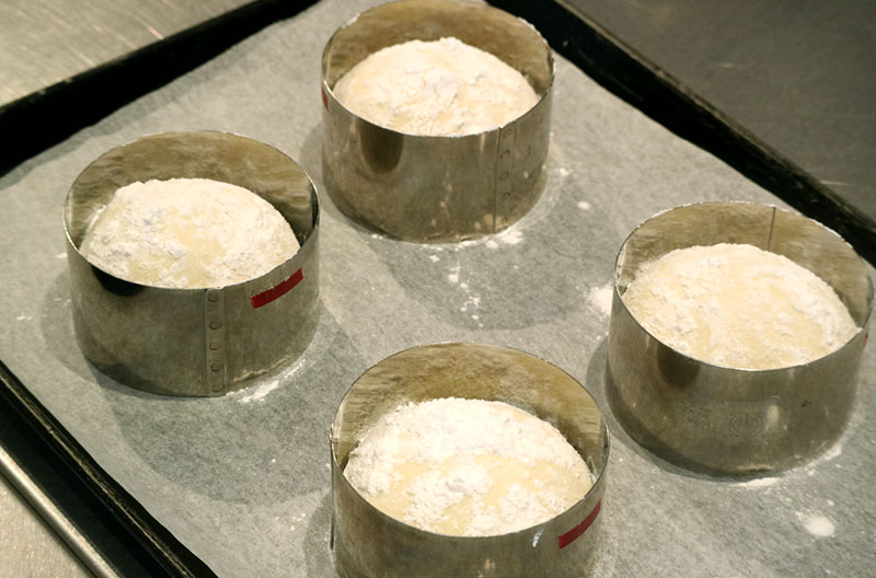 パン生地の最終発酵は３０～３２℃で５０～６０分