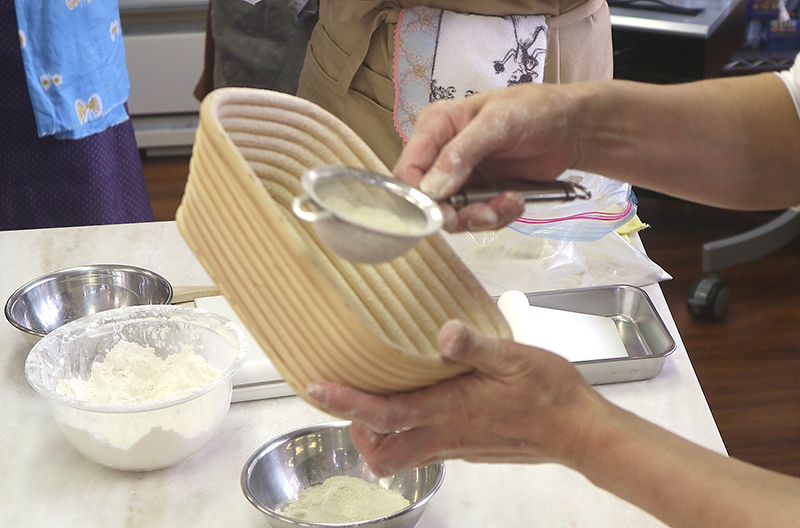 パン作りー発酵かご